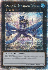 Number 17: Leviathan Dragon - RA04-EN154 - (Quarter Century Secret Rare) - 1st Edition